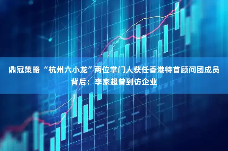 鼎冠策略 “杭州六小龙”两位掌门人获任香港特首顾问团成员背后：李家超曾到访企业